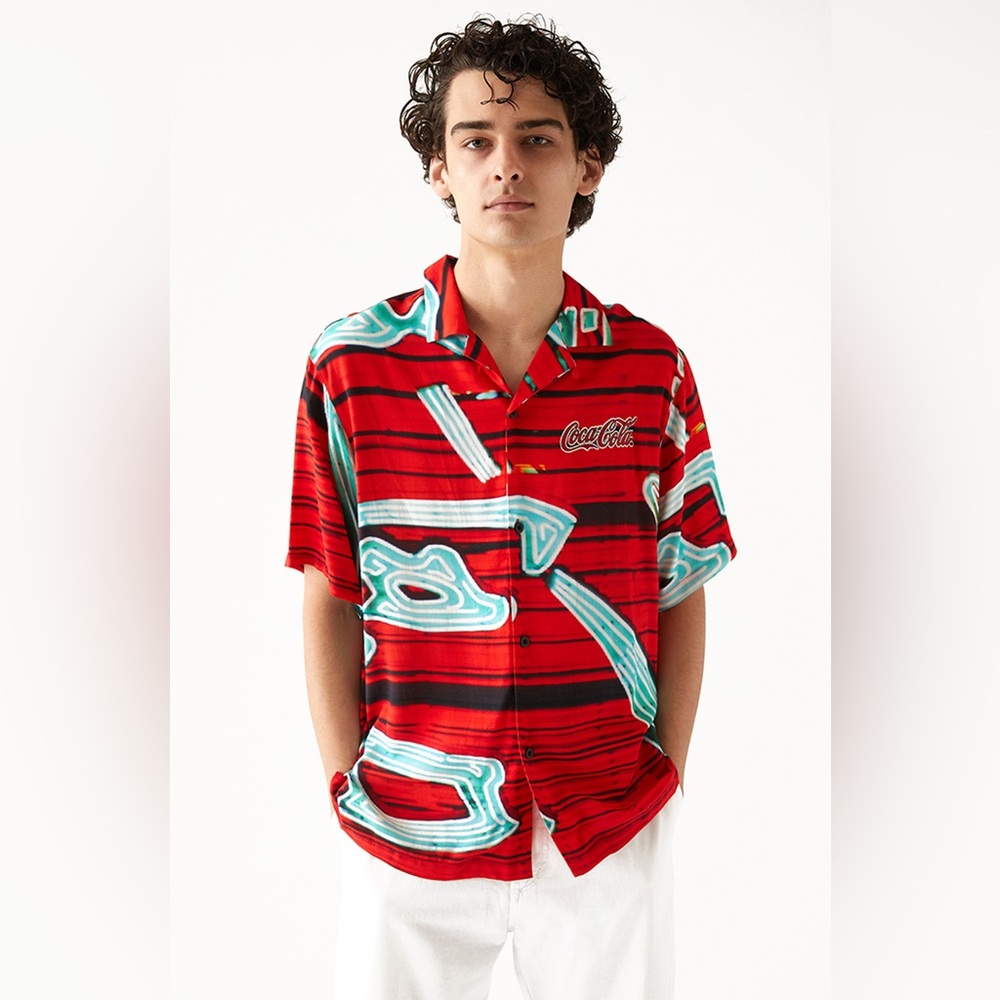 Coca-Cola Button Shirt